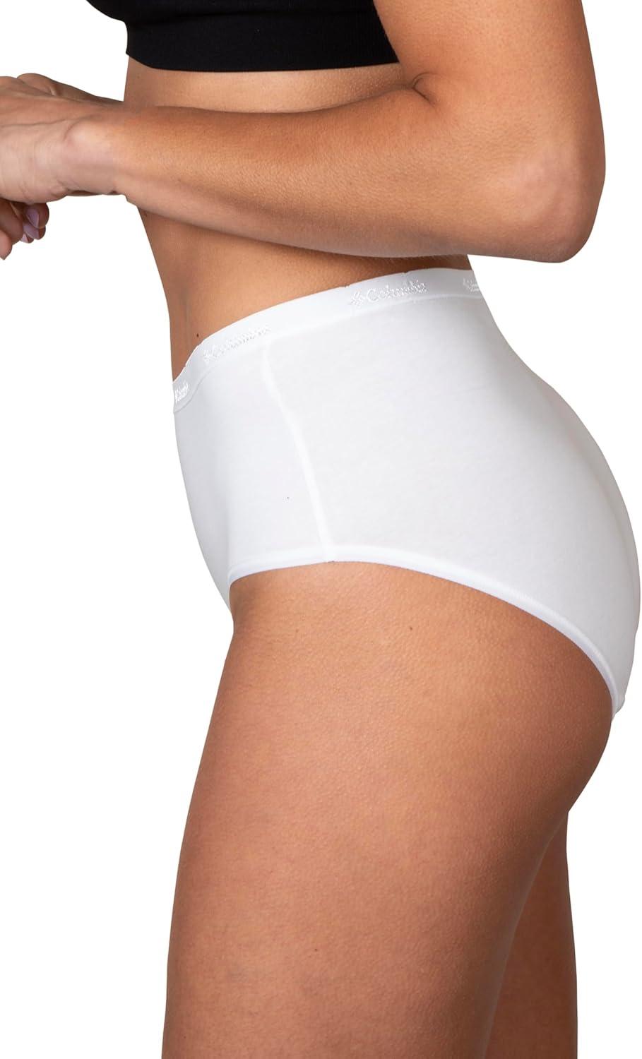 imageColumbia Womens 4way Stretch Cotton Brief 5packWhite