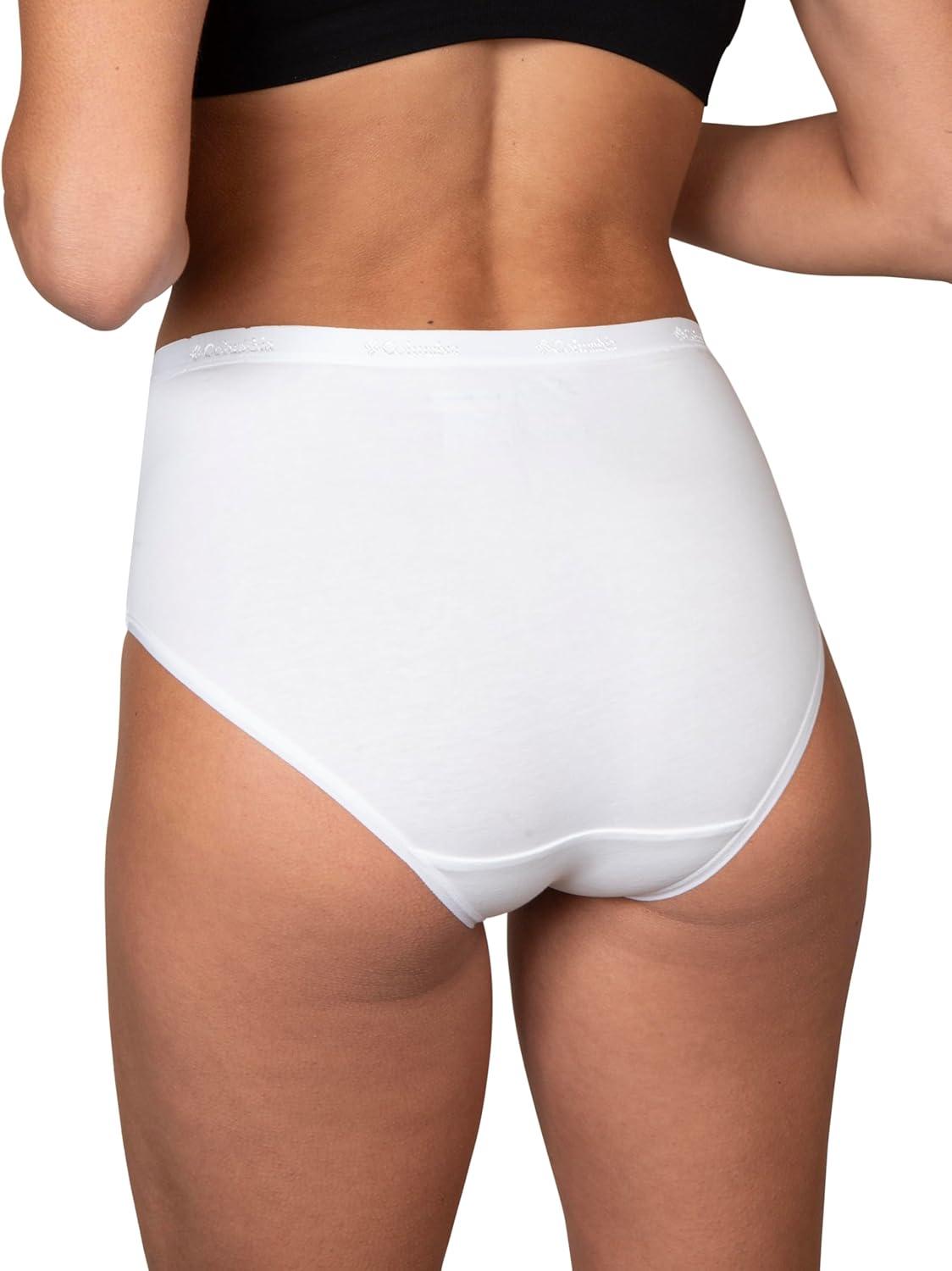 imageColumbia Womens 4way Stretch Cotton Brief 5packWhite