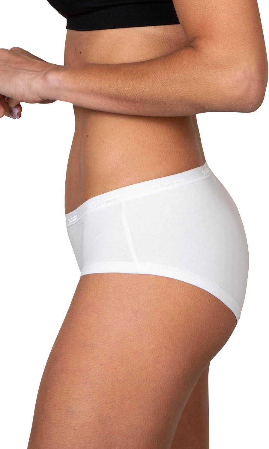 imageColumbia Womens 4way Stretch Cotton Hipster 5packWhite
