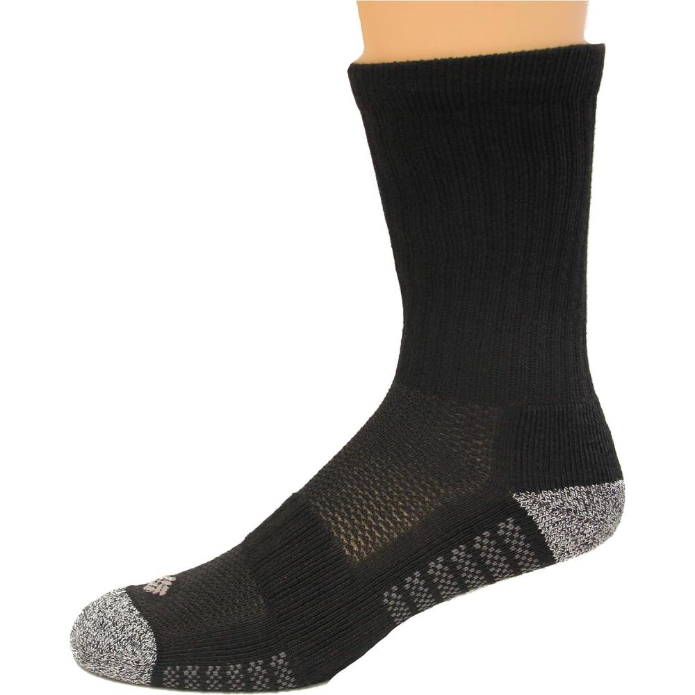 imageColumbia Mens 6 Pack Athletic Crew SocksBlack