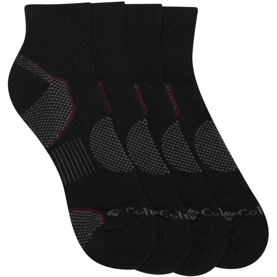 imageColumbia Mens Everyday Quarter Socks MultipackBlack