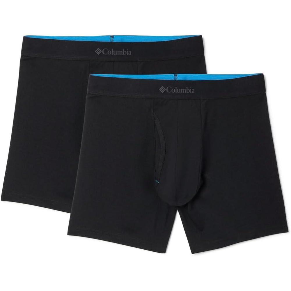 imageColumbia Mens Merino Wool Boxer BriefBlack