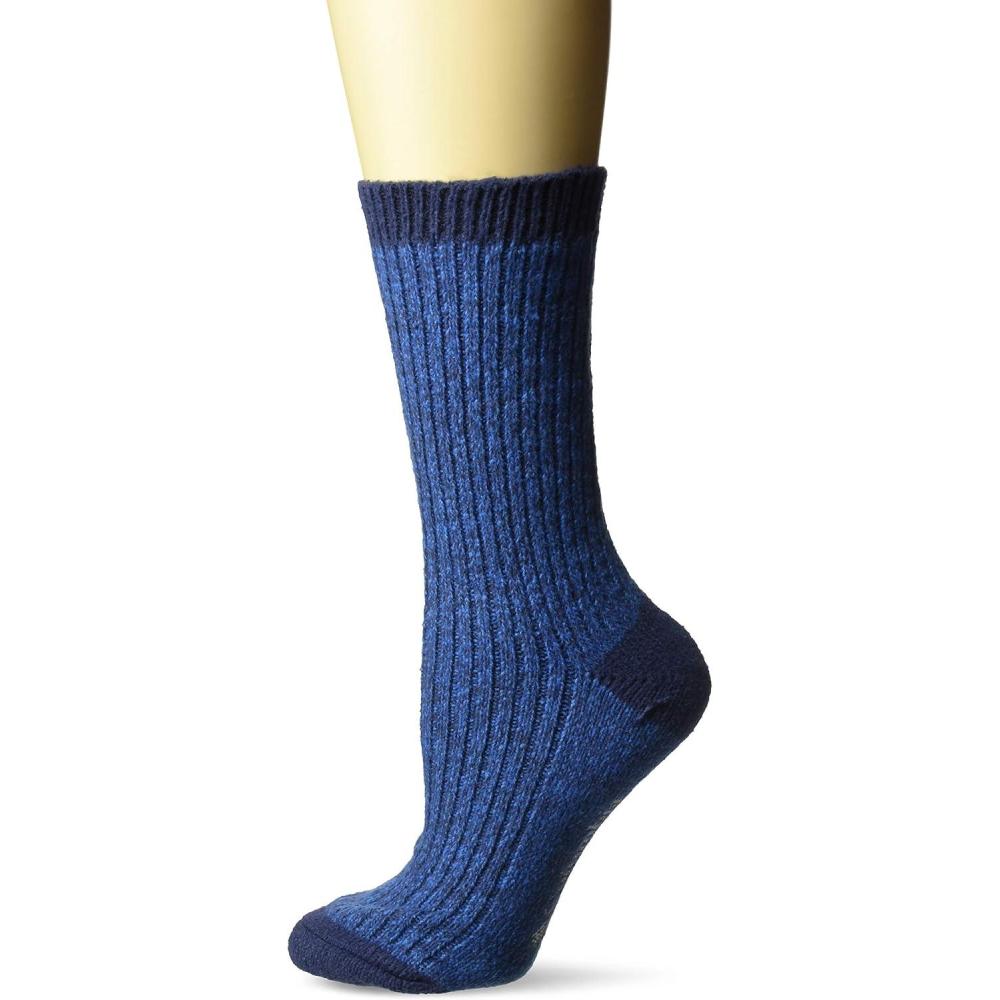 imageColumbia womens 2 Pack Fleece Lined Thermal Crew SocksNavy