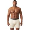 Columbia Men’s [Amazon Exclusive] Big & Tall Support Pouch Boxer Brief Underwear 4-Pack(Red/Stone)