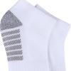 Columbia Men’s Athletic Cushioned Arch Support No Show Socks Multipack(White)