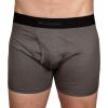 Columbia Men’s Merino Wool Boxer Brief(City Grey/Collegiate Navy)