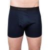 Columbia Men’s Merino Wool Boxer Brief(City Grey/Collegiate Navy)