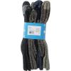 Columbia Men’s Moisture Control Crew Socks Multipack(Black/Brown/Navy/Khaki (4 Pairs))