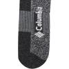 Columbia Men’s Moisture Control Crew Socks Multipack(Charcoal Black (4 Pairs))