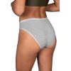 Columbia Women’s 4-way Stretch Cotton Bikini 5-pack(Black/Canoe Nude/Heather Grey)