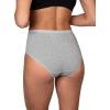 Columbia Women’s 4-way Stretch Cotton Brief 5-pack(Black/Canoe/Grey)