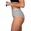 Columbia Women’s 4-way Stretch Cotton Brief 5-pack(Black/Canoe/Grey)
