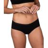 Columbia Women’s 4-way Stretch Cotton Hipster 5-pack(Black)