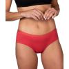 Columbia Women’s 4-way Stretch Cotton Hipster 5-pack(Red/Blue/Navy/Green/Pink)