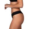 Columbia Women’s 4-way Stretch Cotton Thong 5-pack(Black/Canoe Nude/Heather Grey)