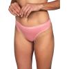 Columbia Women’s 4-way Stretch Cotton Thong 5-pack(Black/Heather Grey/Camel Brown/Moon Vista/Agave)