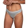 Columbia Women’s 4-way Stretch Cotton Thong 5-pack(Black/Heather Grey/Camel Brown/Moon Vista/Agave Pink)