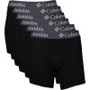 Columbia Amazon Exclusive 6 Pack Performance Boxer Brief(Black)