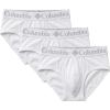 Columbia Men’s 3 Pack 95/5 Cotton Stretch Brief(White)