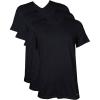 Columbia Men’s 3 Pack Cotton V-Neck T-Shirt(Black)