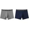 Columbia Men’s [Amazon Exclusive] Big & Tall Support Pouch Boxer Brief Underwear 4-Pack(Navy/Grey)