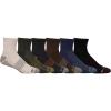 Beige/Stone/Charcoal/Brown/Blue/Black (6 Pairs)