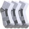 Grey/White (6 Pairs)