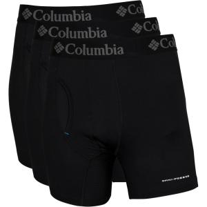 Columbia Men’s Omni Freeze Zero Boxer Brief 3 Pack(Black)
