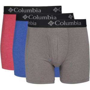 Columbia Mens Tri- Blend 3 Pack(Red/Blue/Grey)