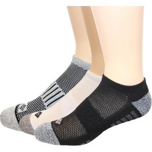 Columbia womens Cropped Crew Pique Footbed Socks, 6-pair(Black-grey-white)