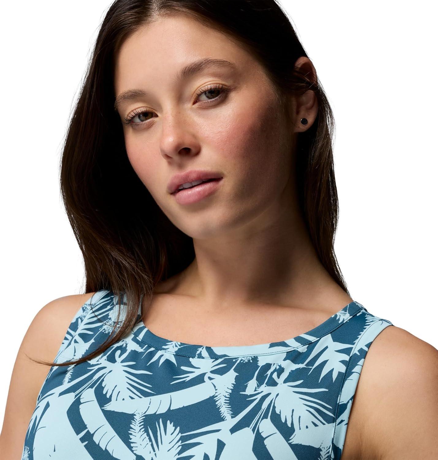imageColumbia Womens Chill River Printed DressEverblueBotaniflage Tonal