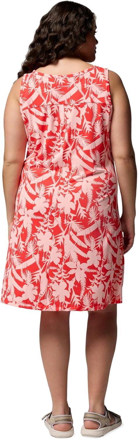 imageColumbia Womens Chill River Printed DressPoppy RedBotaniflage Tonal