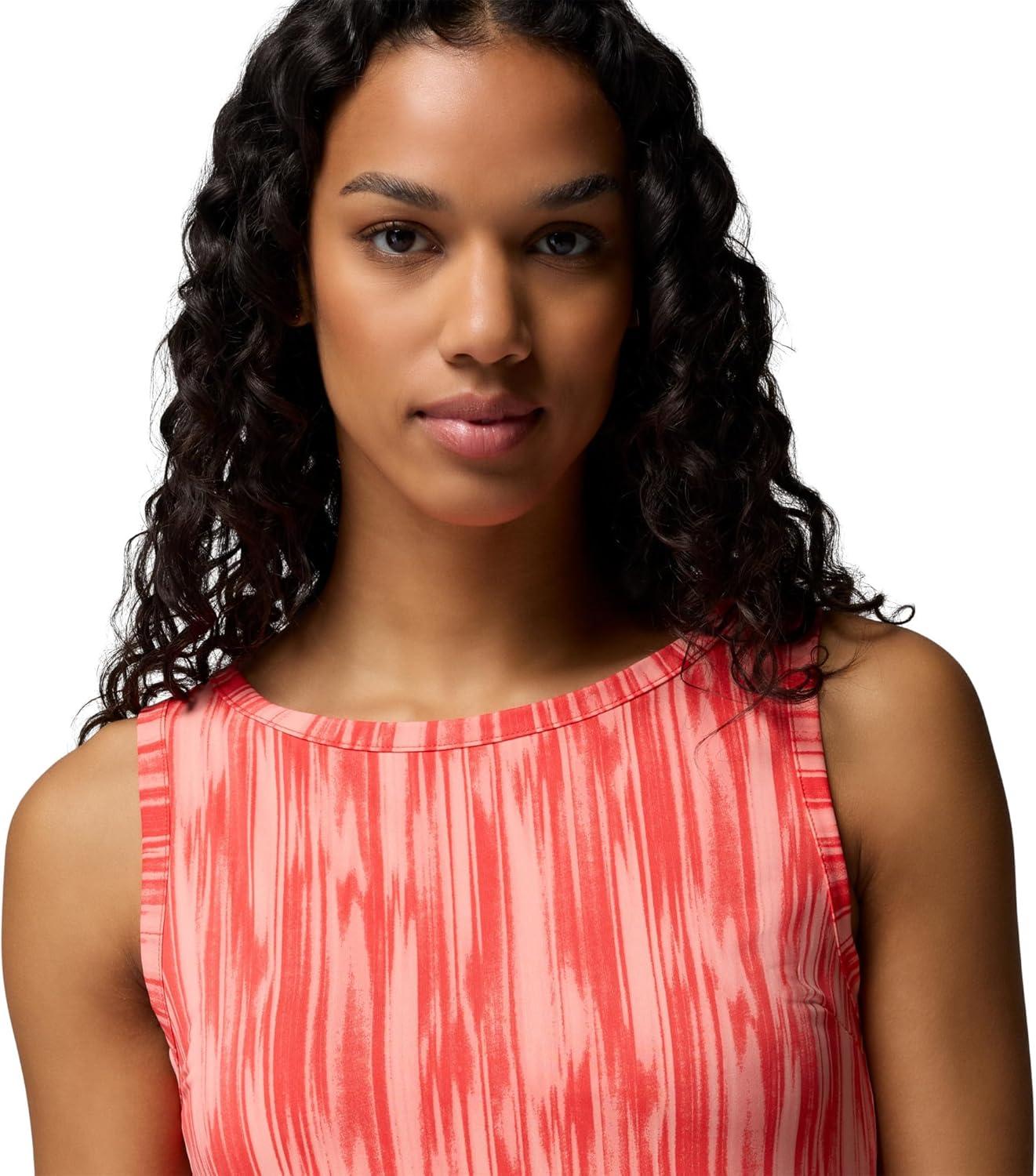 imageColumbia Womens Chill River Printed DressPoppy RedShimmer