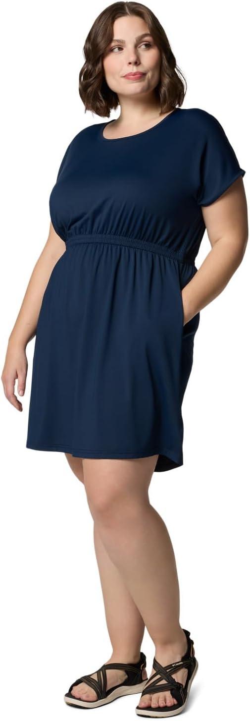 imageColumbia Womens Chill River Short Sleeve DressCollegiate Navy
