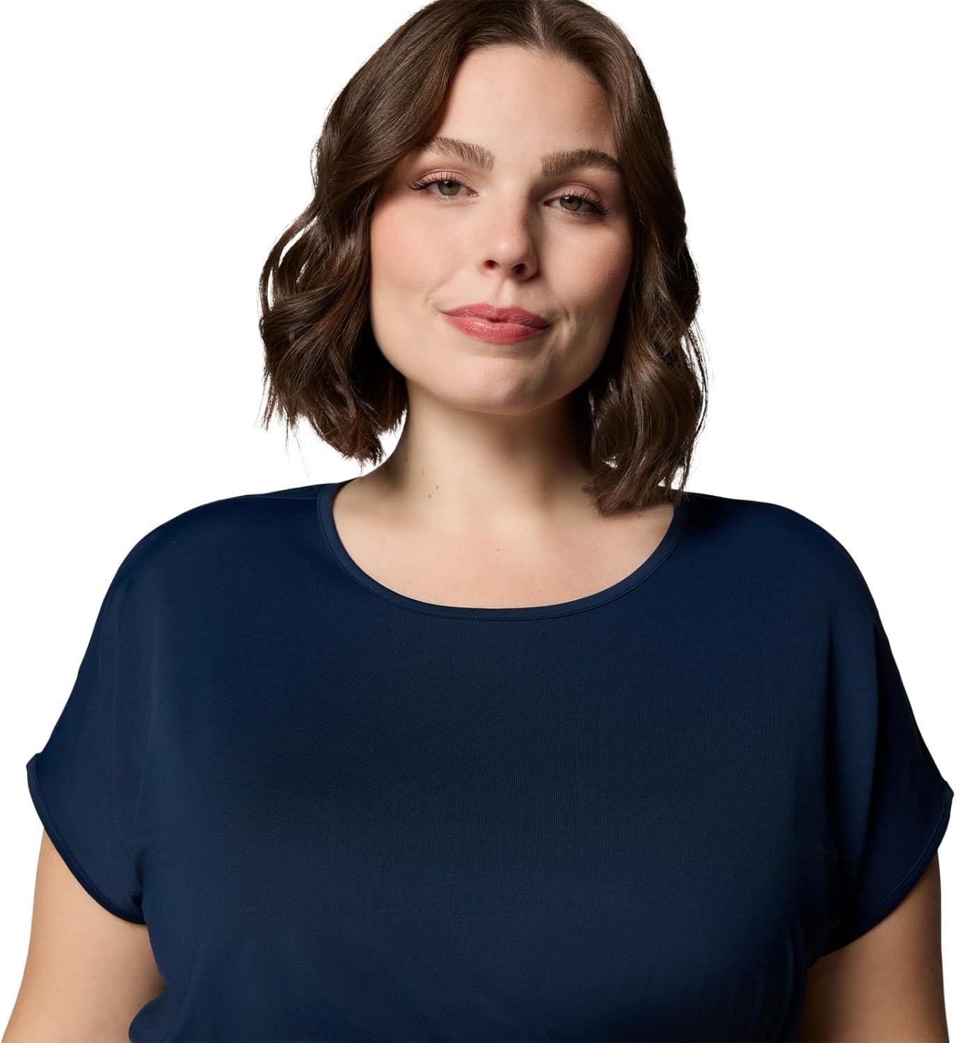 imageColumbia Womens Chill River Short Sleeve DressCollegiate Navy