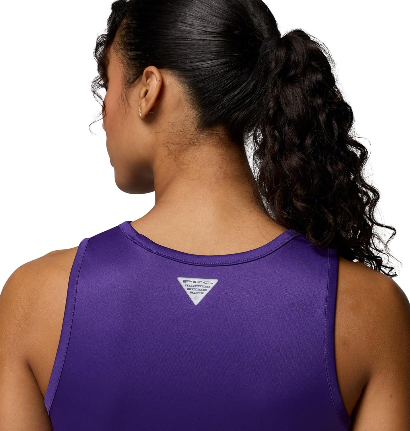 imageColumbia Womens Collegiate Tidal Tank DressLsu Vivid Purple