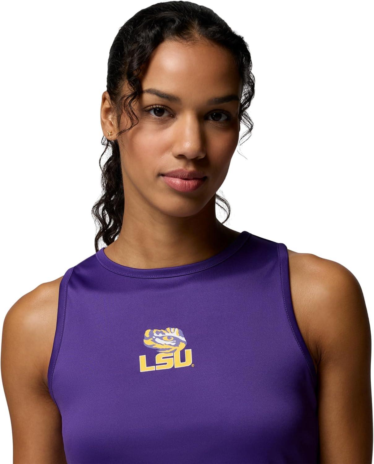 imageColumbia Womens Collegiate Tidal Tank DressLsu Vivid Purple