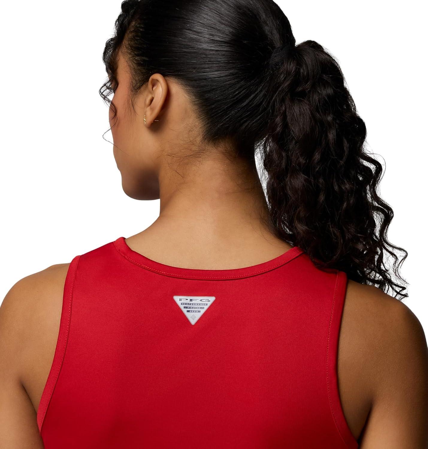 imageColumbia Womens Collegiate Tidal Tank DressOs Intense Red