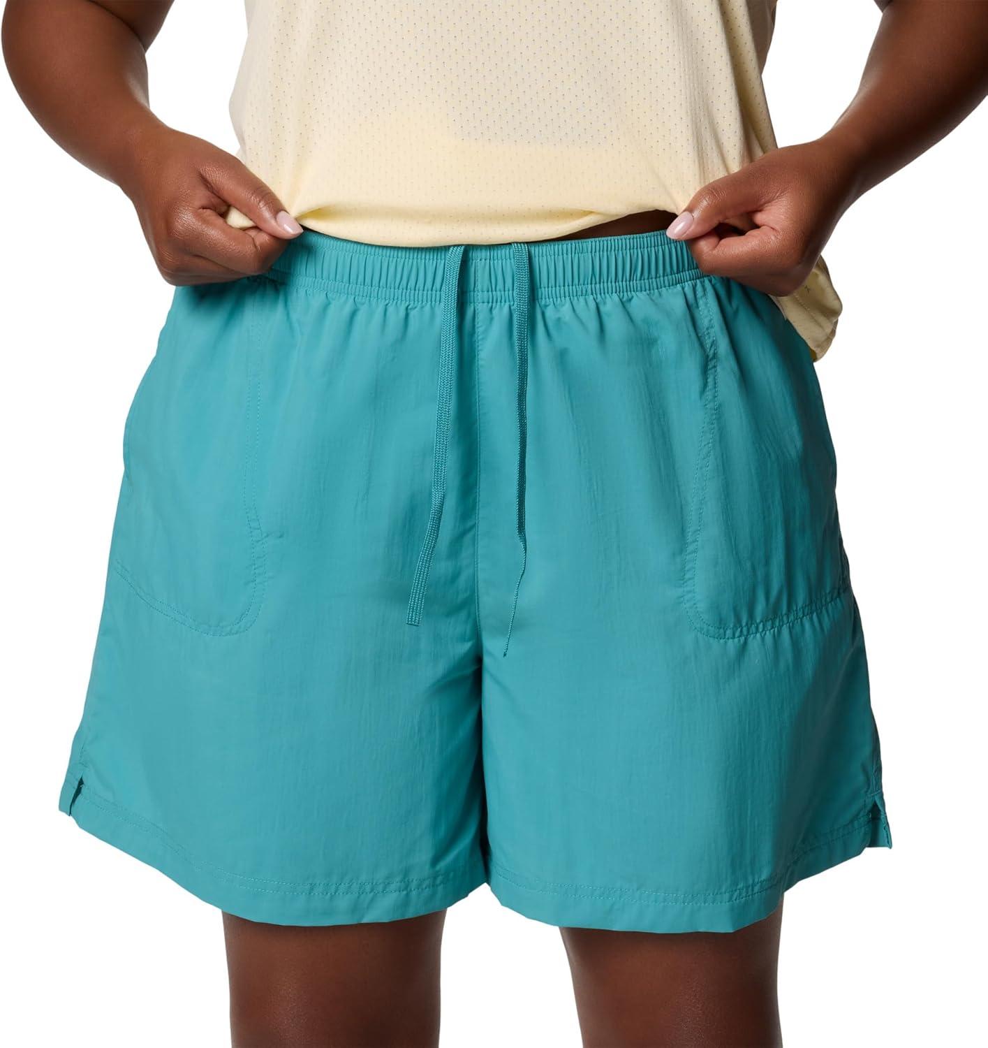 imageColumbia Womens Plus Size Sandy River Shorts IiGreen