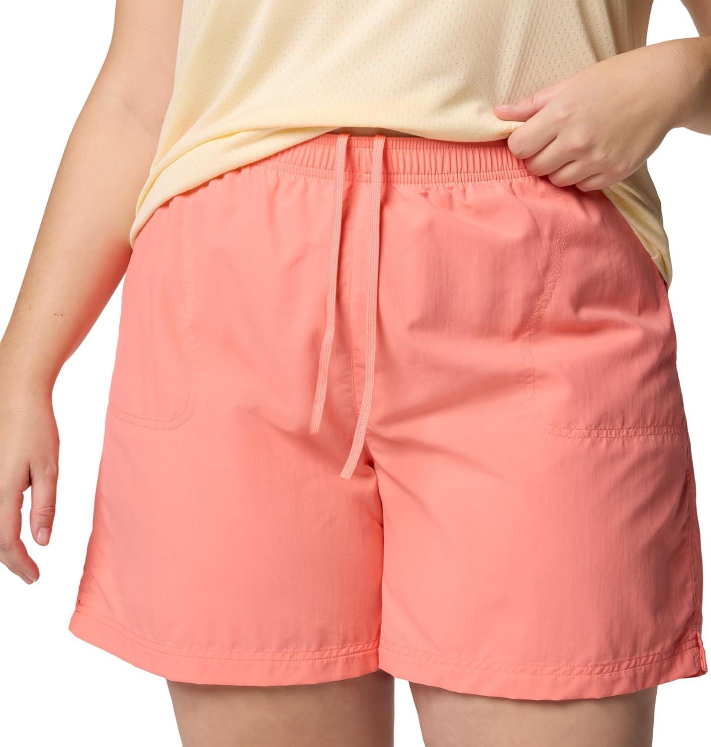 imageColumbia Womens Plus Size Sandy River Shorts IiRed
