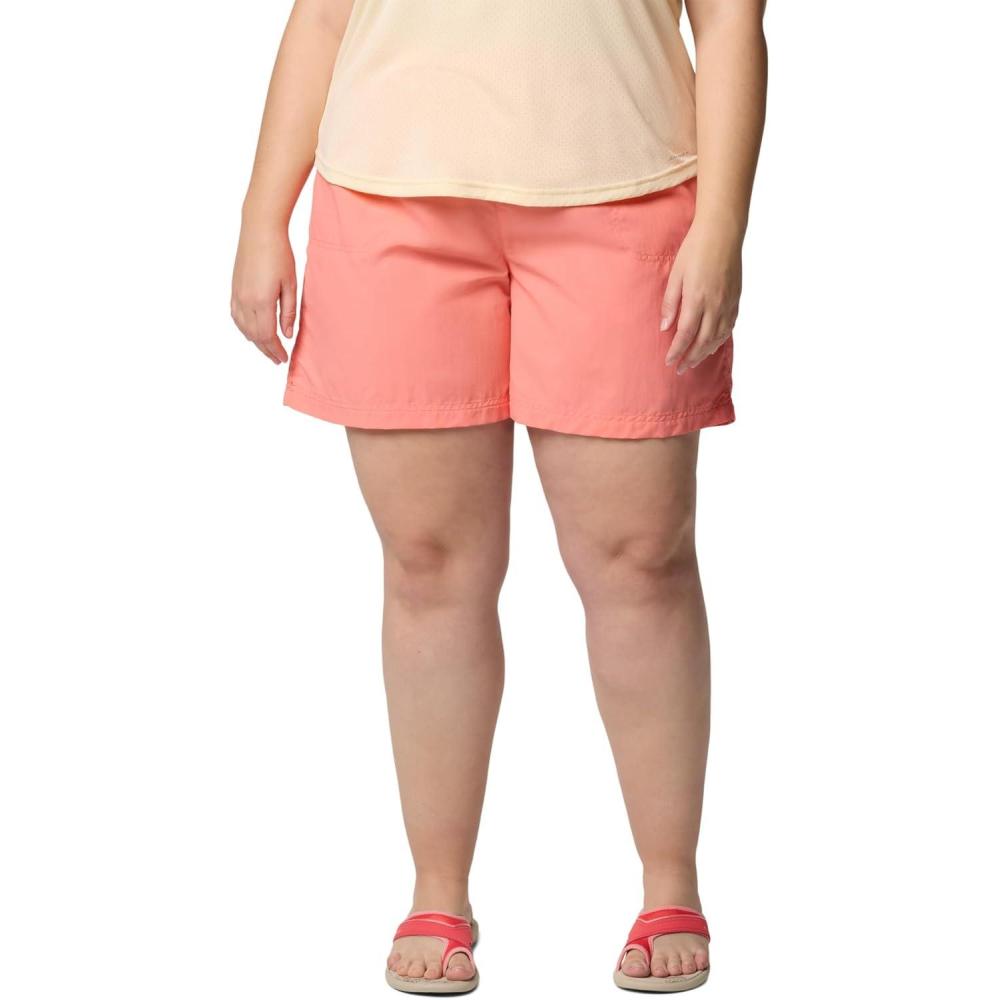 imageColumbia Womens Plus Size Sandy River Shorts IiRed