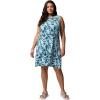 Columbia Women’s Chill River Printed Dress(Everblue/Botaniflage Tonal)
