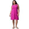 Columbia Women’s Chill River Printed Dress(Fuchsia/Shimmer)