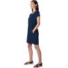 Columbia Women’s Chill River Short Sleeve Dress(Collegiate Navy)