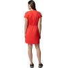 Columbia Women’s Chill River Short Sleeve Dress(Poppy Red)