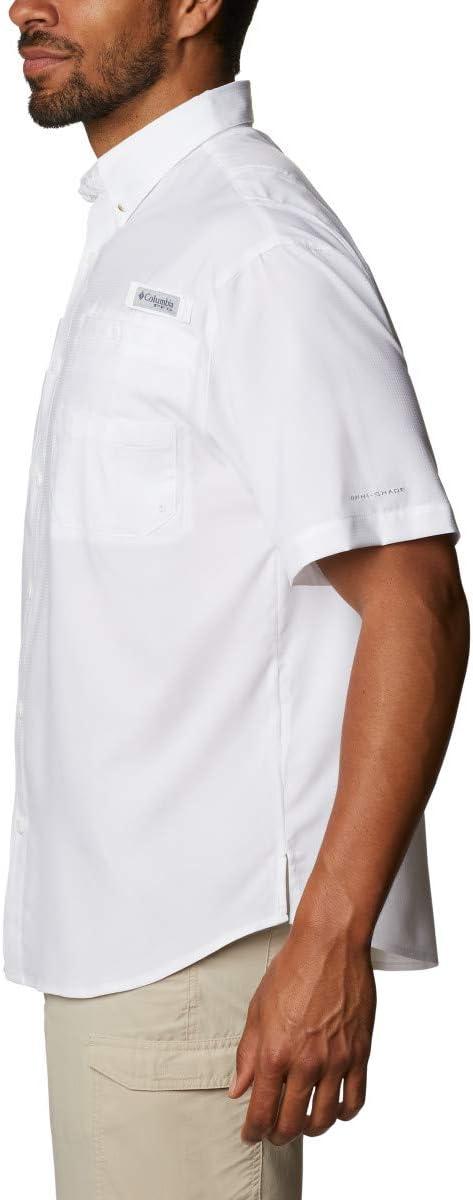 imageColumbia Mens CLG Tamiami Short Sleeve ShirtTex White