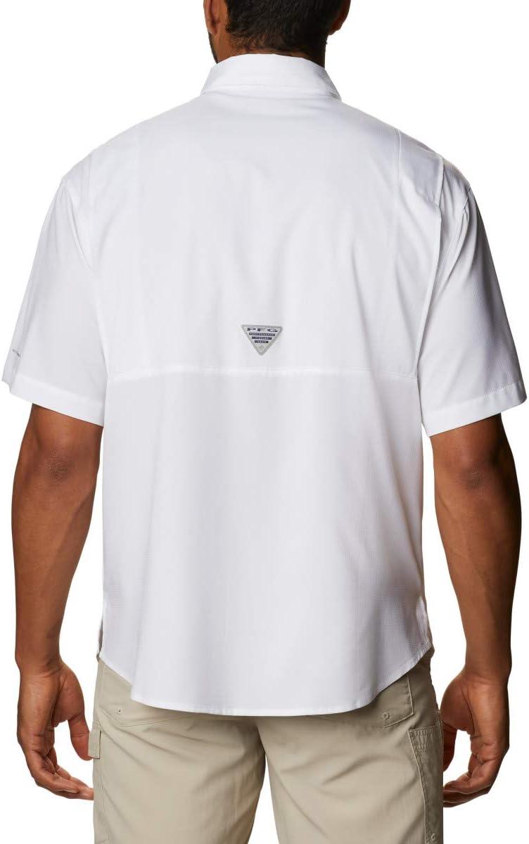 imageColumbia Mens CLG Tamiami Short Sleeve ShirtTex White