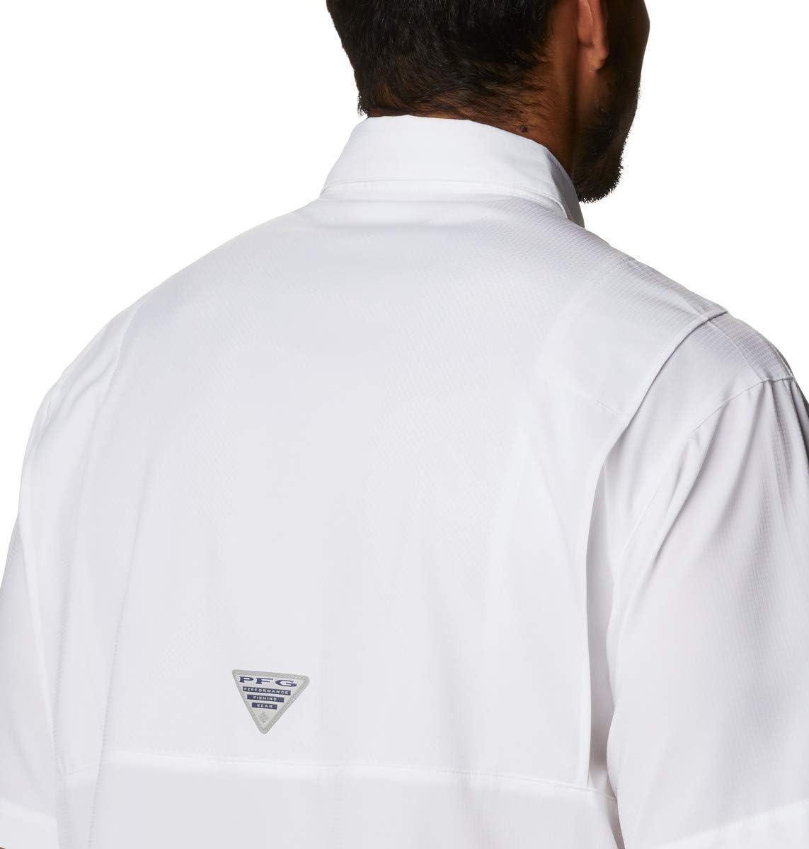 imageColumbia Mens CLG Tamiami Short Sleeve ShirtTex White