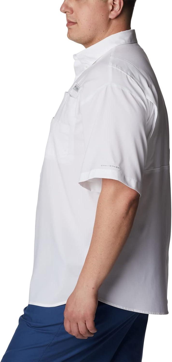 imageColumbia Mens CLG Tamiami Short Sleeve ShirtTex White