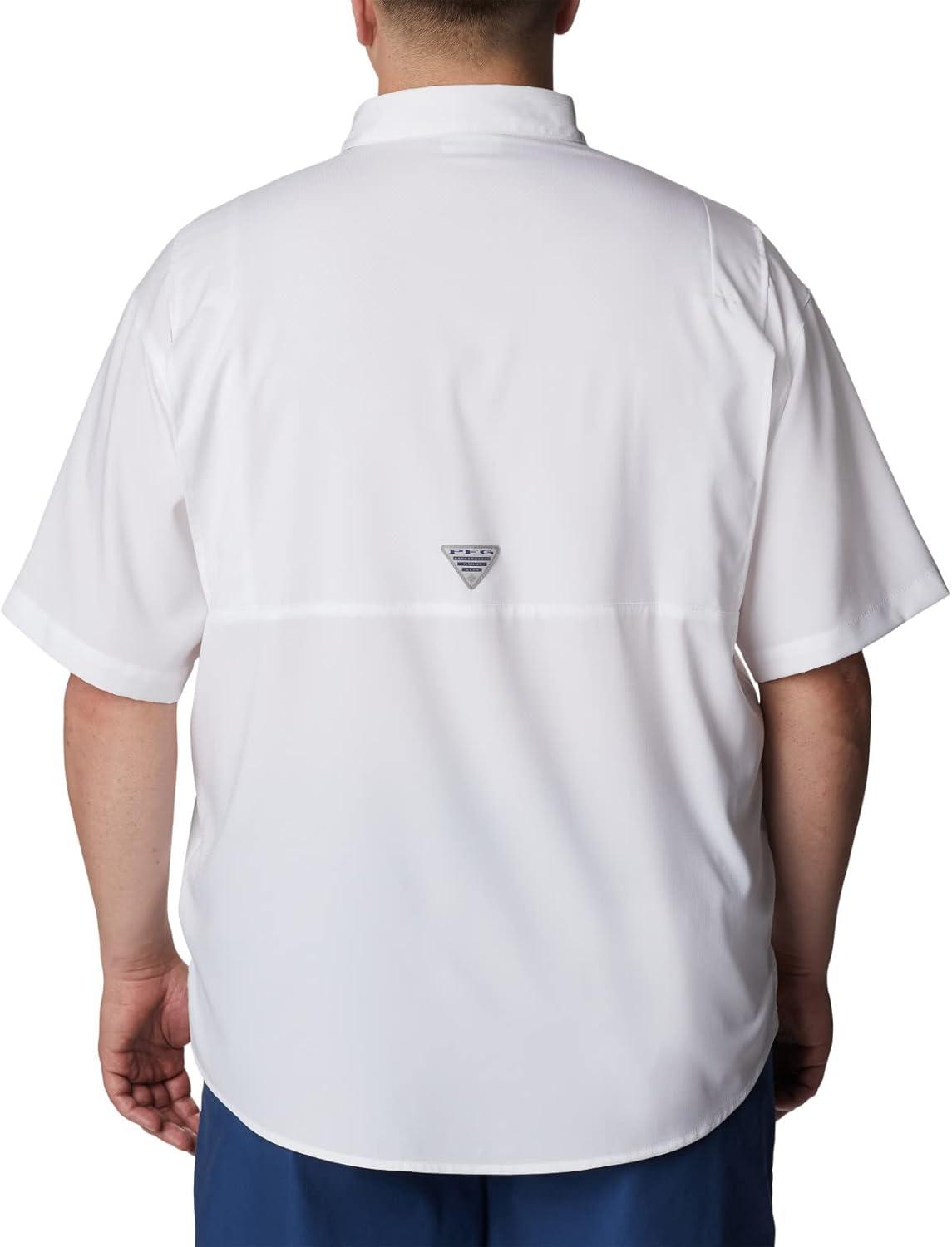 imageColumbia Mens CLG Tamiami Short Sleeve ShirtTex White